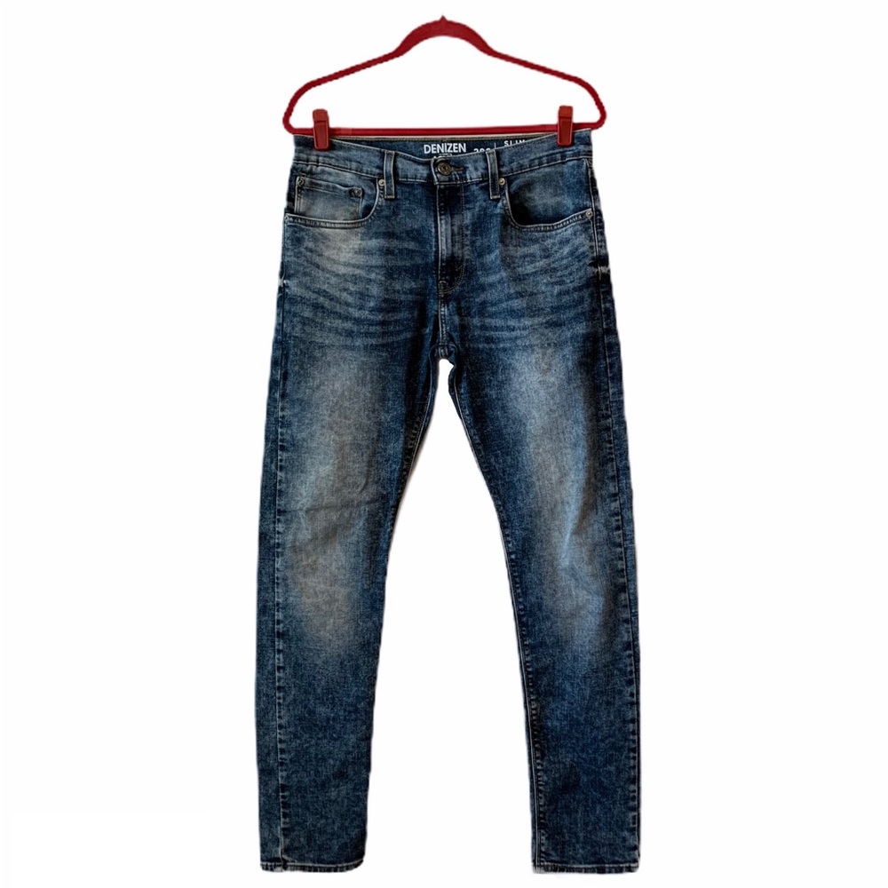 Levi’s 286 Slim Taper Fit Acid Wash Jeans